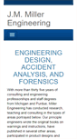 Mobile Screenshot of millerengineering.com